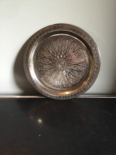Plat circulaire oriental - , en