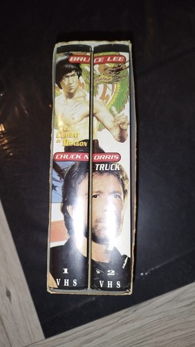 Lot coffret vhs film bruce - coffret,