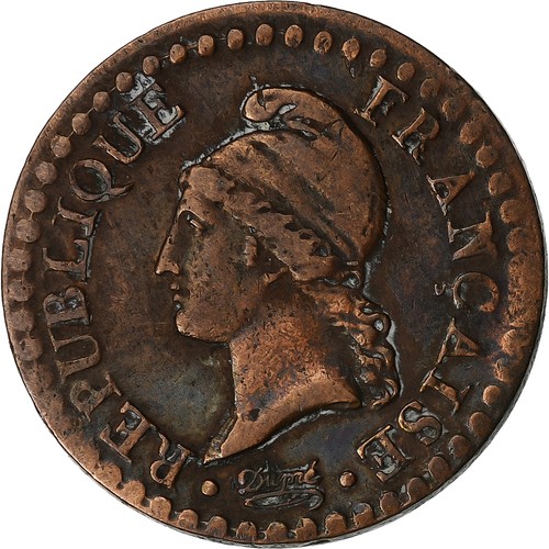 France centime dupré - france,, 1