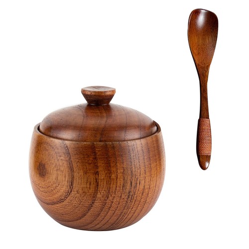 Pot épices bois - à, bois,