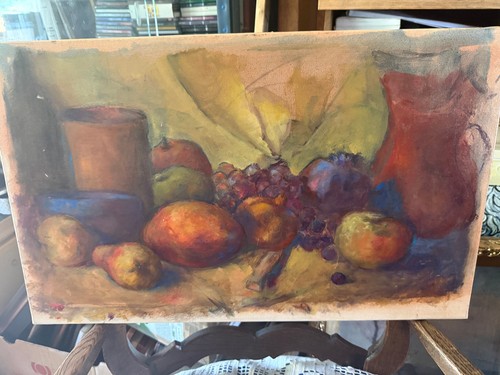 Nature morte huile - sur, toile