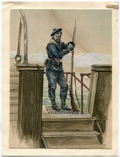 dessin original fusilier marin