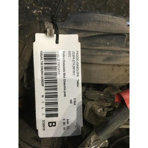 Moteur complet piaggio - moteur,