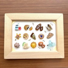 Mini diorama de pain fait main