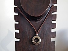 Collier Cuir Marron /