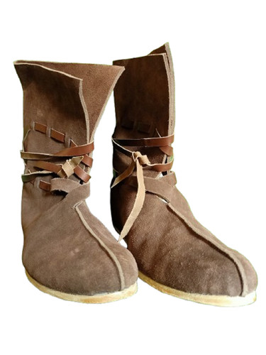 Bottes médiévales cuir - médiévales, en