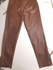 Pantalon cuir agneau neuf - agneau,