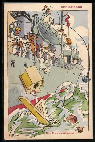 Carte postale artiste - carte, d'artiste
