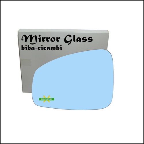 Miroir adhésif bleu - miroir, côté