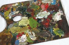 Palette peintre belle - palette,