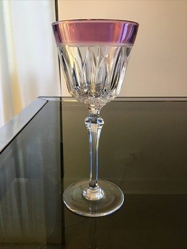 Verre cristal couleur - cristal,