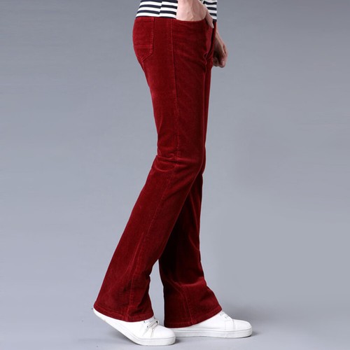 Hommes 60s 70s velours patte - velours,