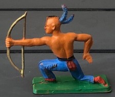 Figurine Indien Avec Arc  Starlux, Far-West, Cow-Boy