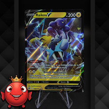 Carte Pokémon : Raikou V 048/172 - E&B Stars Étincelantes - UR - NEUF - FR