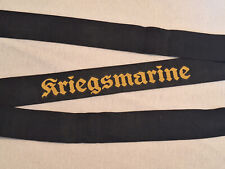 Bandeau casquette casquette Kriegsmarine