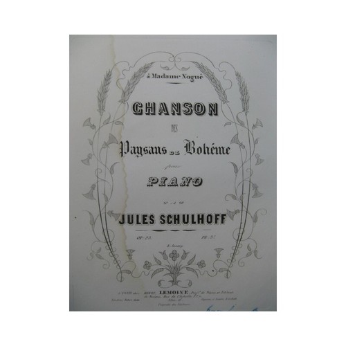 Schulhoff jules song the - of,