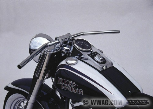 Guidon chrome harley davidson - guidon,