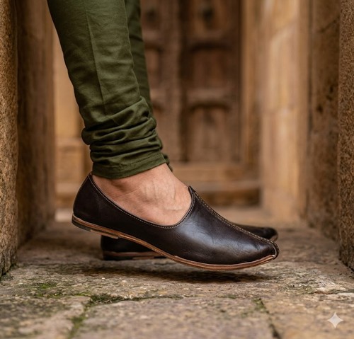 Chaussures hommes indiennes - , en