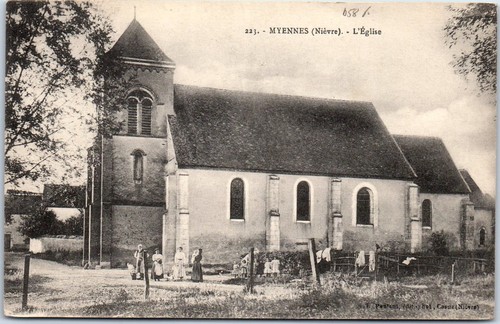 Myennes l eglise - myennes, l'eglise.