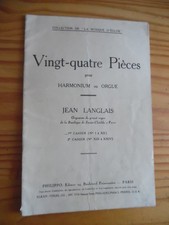 PARTITIONS RECUEIL HARMONIUM