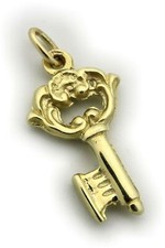Pendentif Neuf Clé or