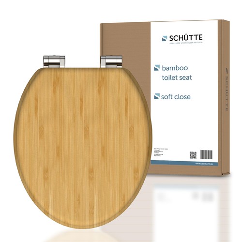 Abattant schütte bambou - wc,