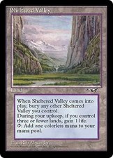 Magic MTG - Sheltered Valley -