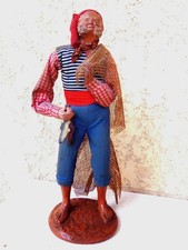 1 santon ancien habillé