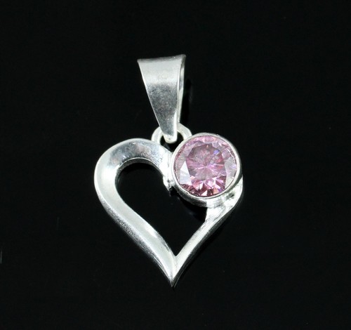 Pendentif cœur homme
