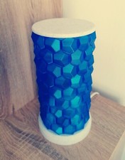 Lampe Nid d Abeille - Bleu