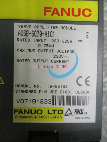 1pcs used fanuc - fanuc, a06b-6079-h101