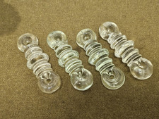 Isolateur verre Pyrex insulator US WW2 signal corps radio JEEP DODGE