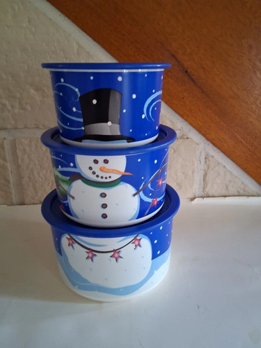Tupperware boîtes noël - 3,