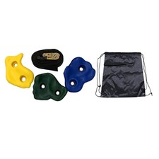 Lot de 3 prises d'escalade
