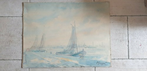 Peinture aquarelle de p - aquarelle,