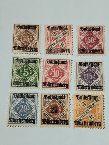 Timbre allemagne 1919 - allemagne,