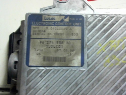 Calculateur moteur citroen - moteur,