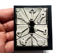 Série complète de fèves LES CLEFS PUZZLE MH MOULIN À HUILE * 196