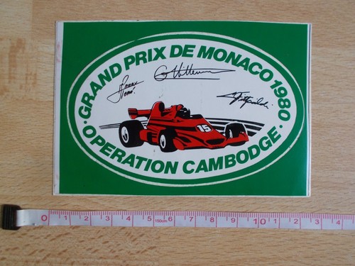 Autocollant grand prix - autocollant,