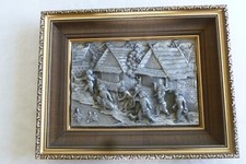 TABLEAU EN ETAIN REPOUSSE