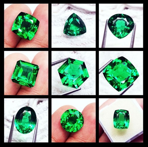 Naturel tsavorite vert grenade - naturel,