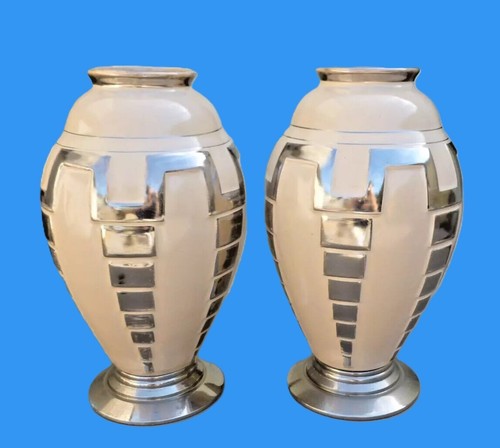 Paire vase art déco - vase, style