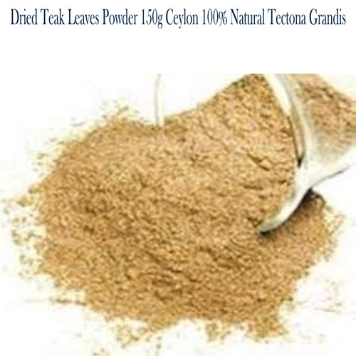 Dried teak leaves - leaves, powder