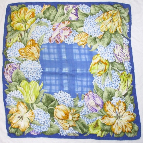 Foulard gucci soie - gucci, bleu