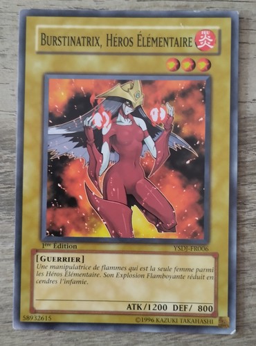 Carte burstinatrix - carte, yu-gi-oh