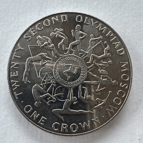 1980 isle man one crown - 1980, of