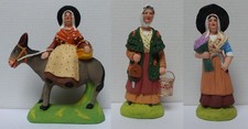 3 Anciens santons CARBONEL