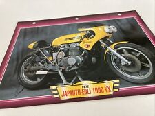 Japauto Egli 1000 VX Honda 1972 fiche carte moto passion collection Atlas