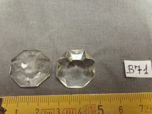 Pampille lustre verre - de,