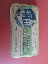 Ancienne Boite Pastilles Vichy Prunelle